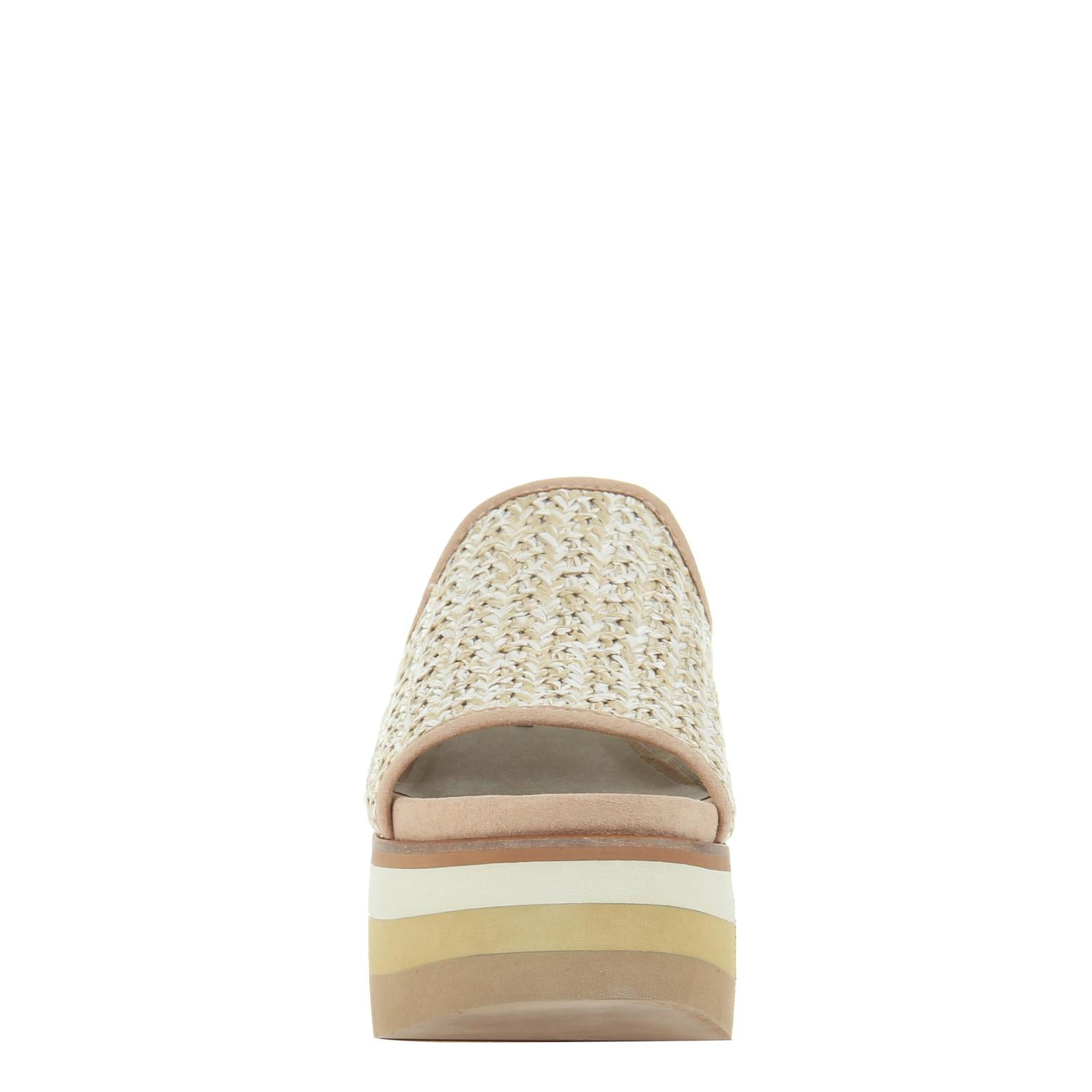 NAKED FEET | Flocci Platform Sandal - Beige | Online Exclusive