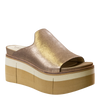 NAKED FEET | Flow Platform Sandal - Gold | Online Exclusive