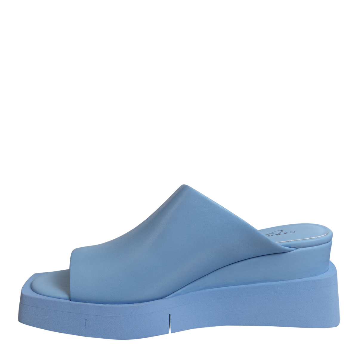 NAKED FEET | Infinity Wedge Sandal - Light Blue | Online Exclusive